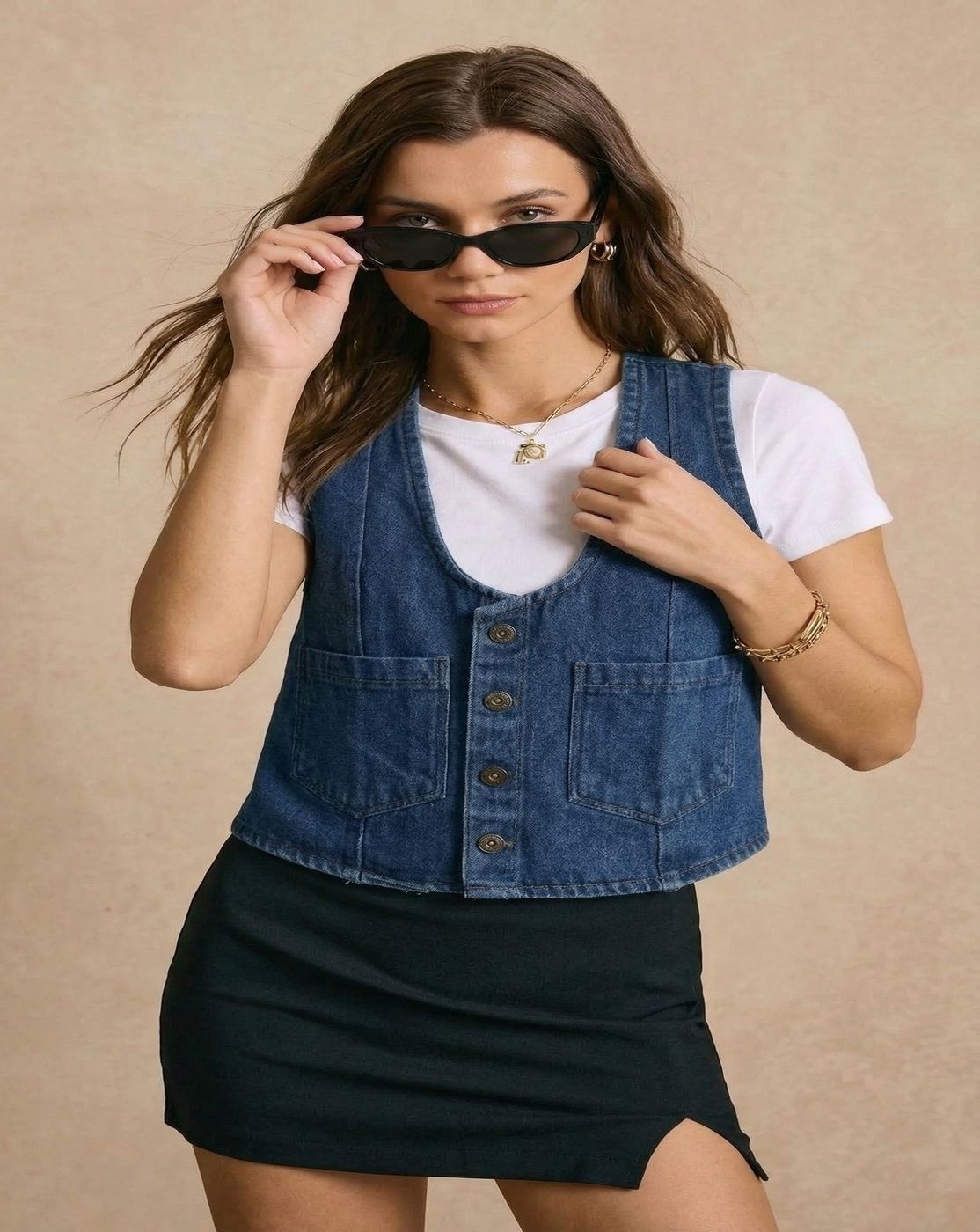 perfect productions Solid Women Waistcoat-picture-38