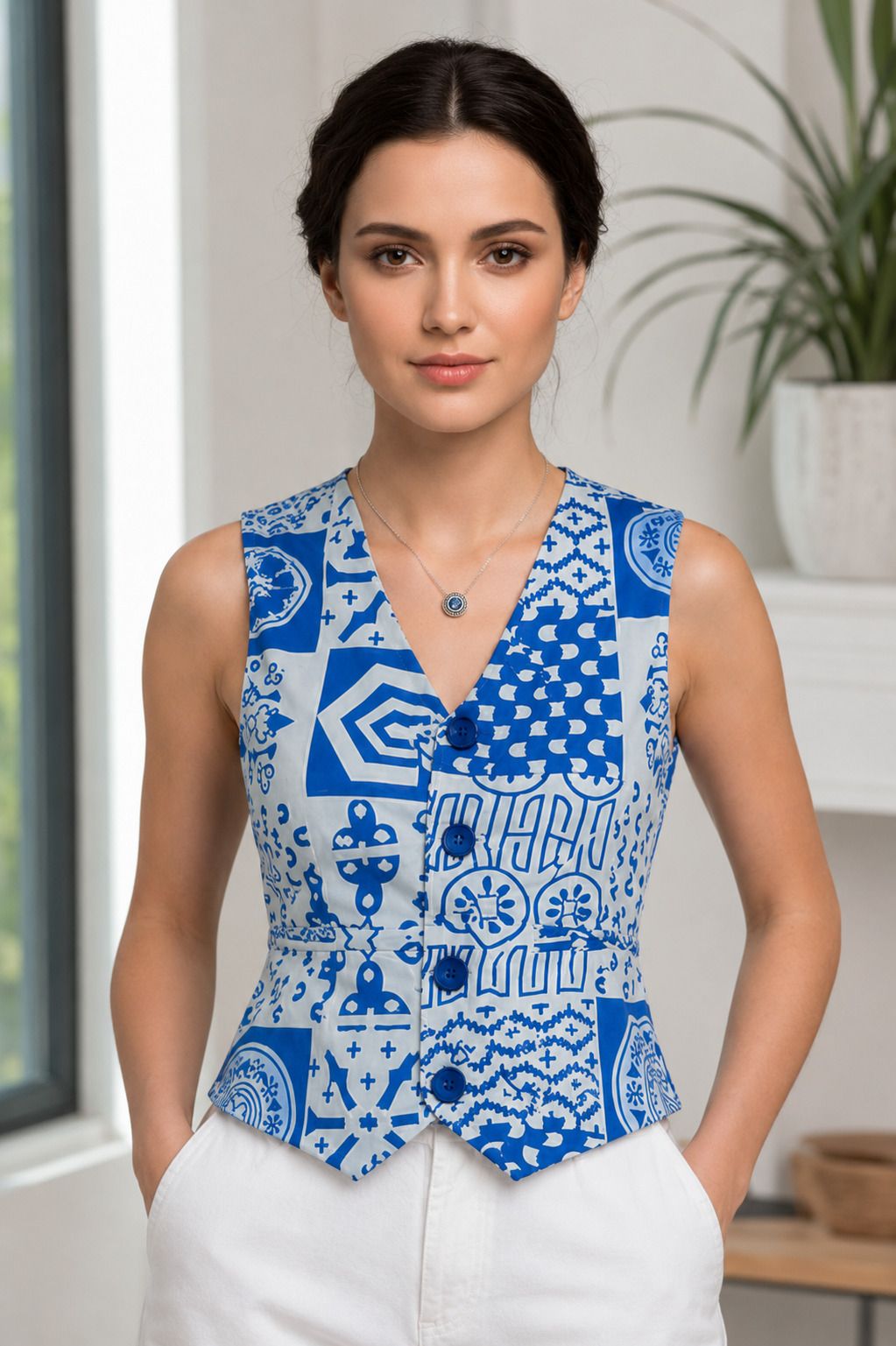 tinz Printed Women Waistcoat-picture-48