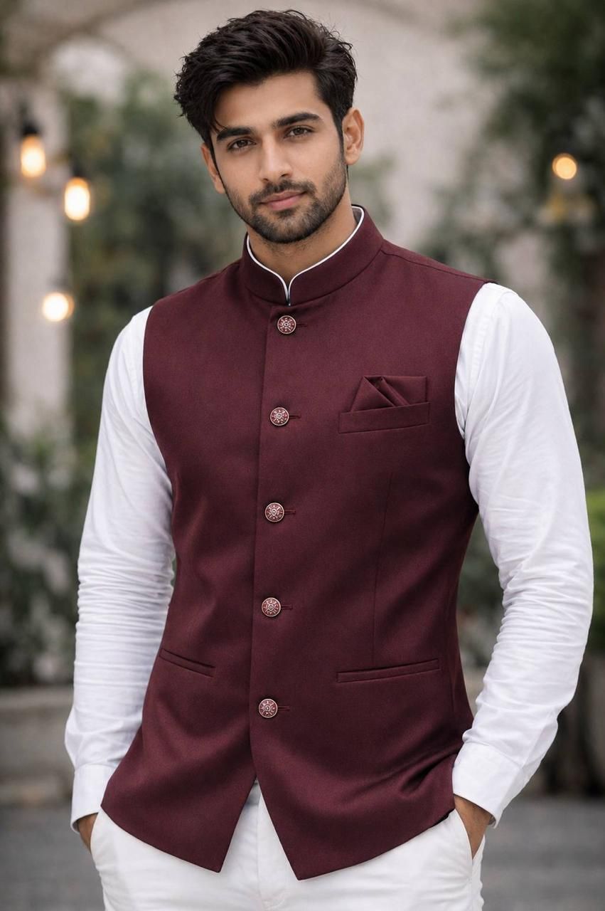 vijayenterprise Solid Men Waistcoat-picture-24