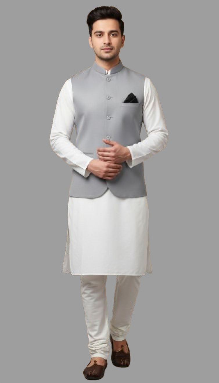 atly Solid Men Waistcoat-picture-10