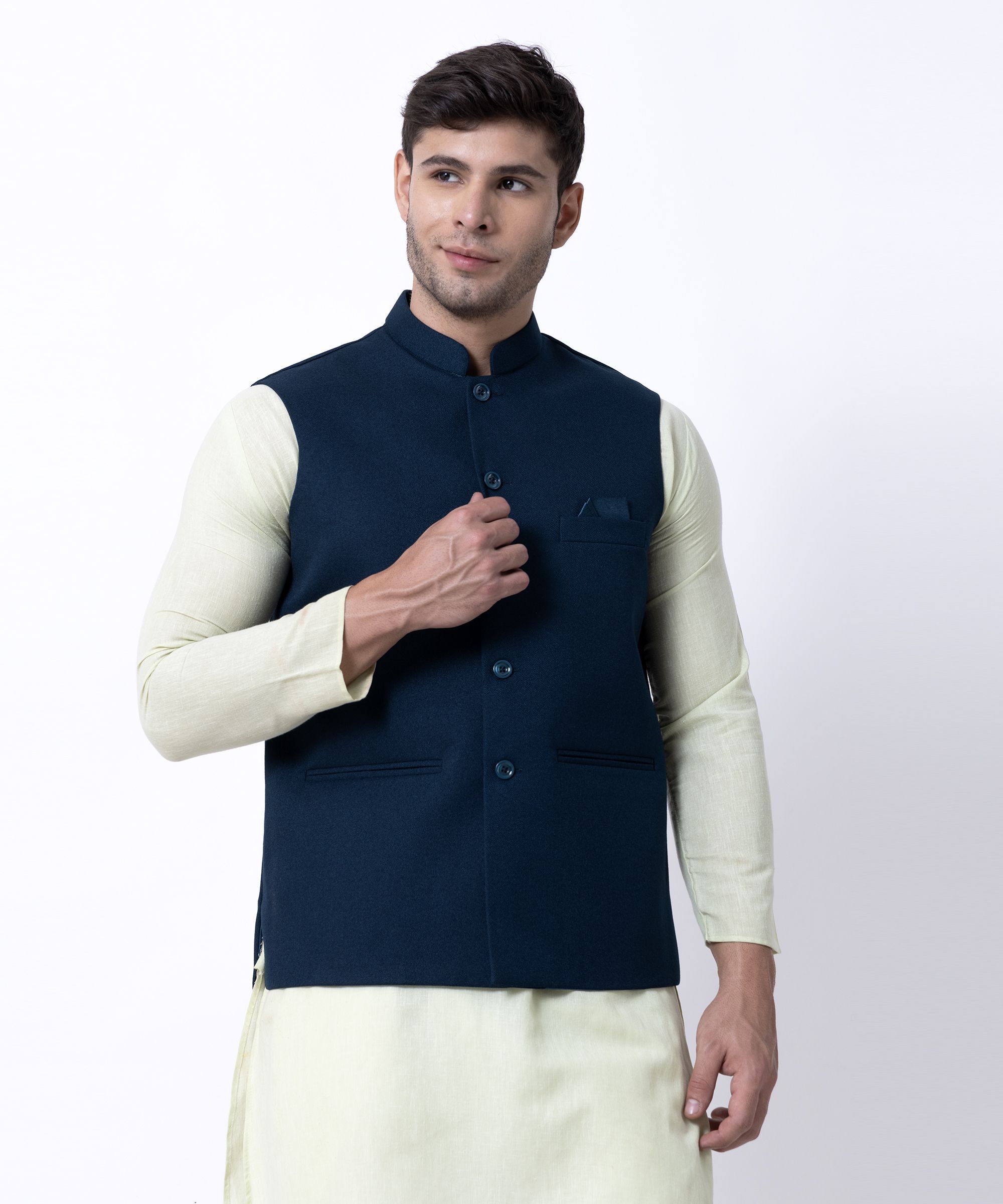trend tide Solid Men Waistcoat-picture-28