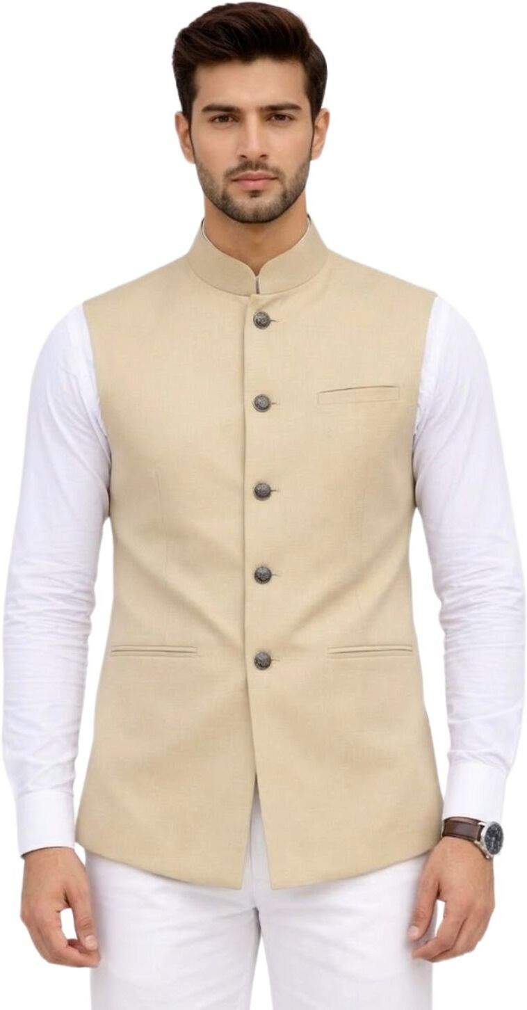 trendbis Solid Men Waistcoat-picture-23