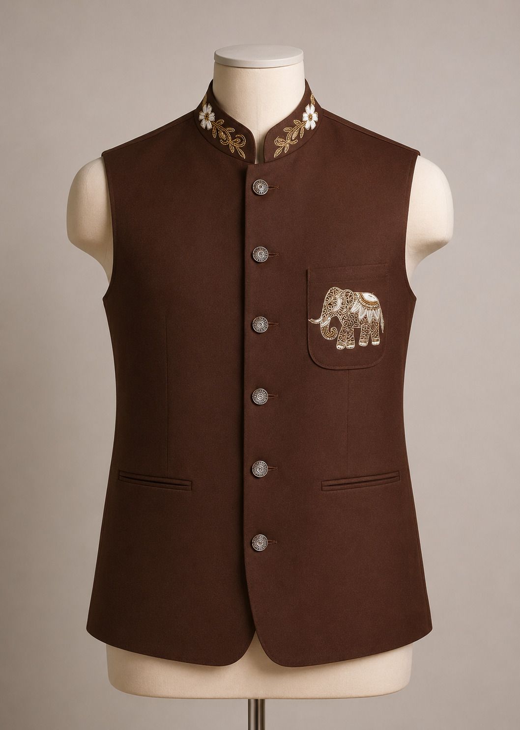 akify Solid Men Waistcoat-picture-21