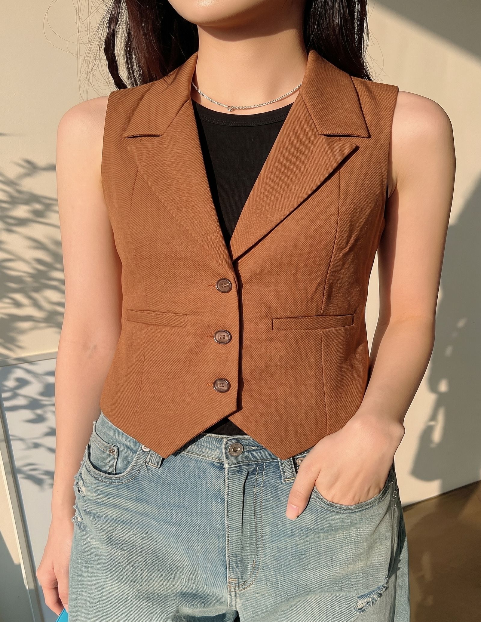 perfect productions Solid Women Waistcoat-picture-46