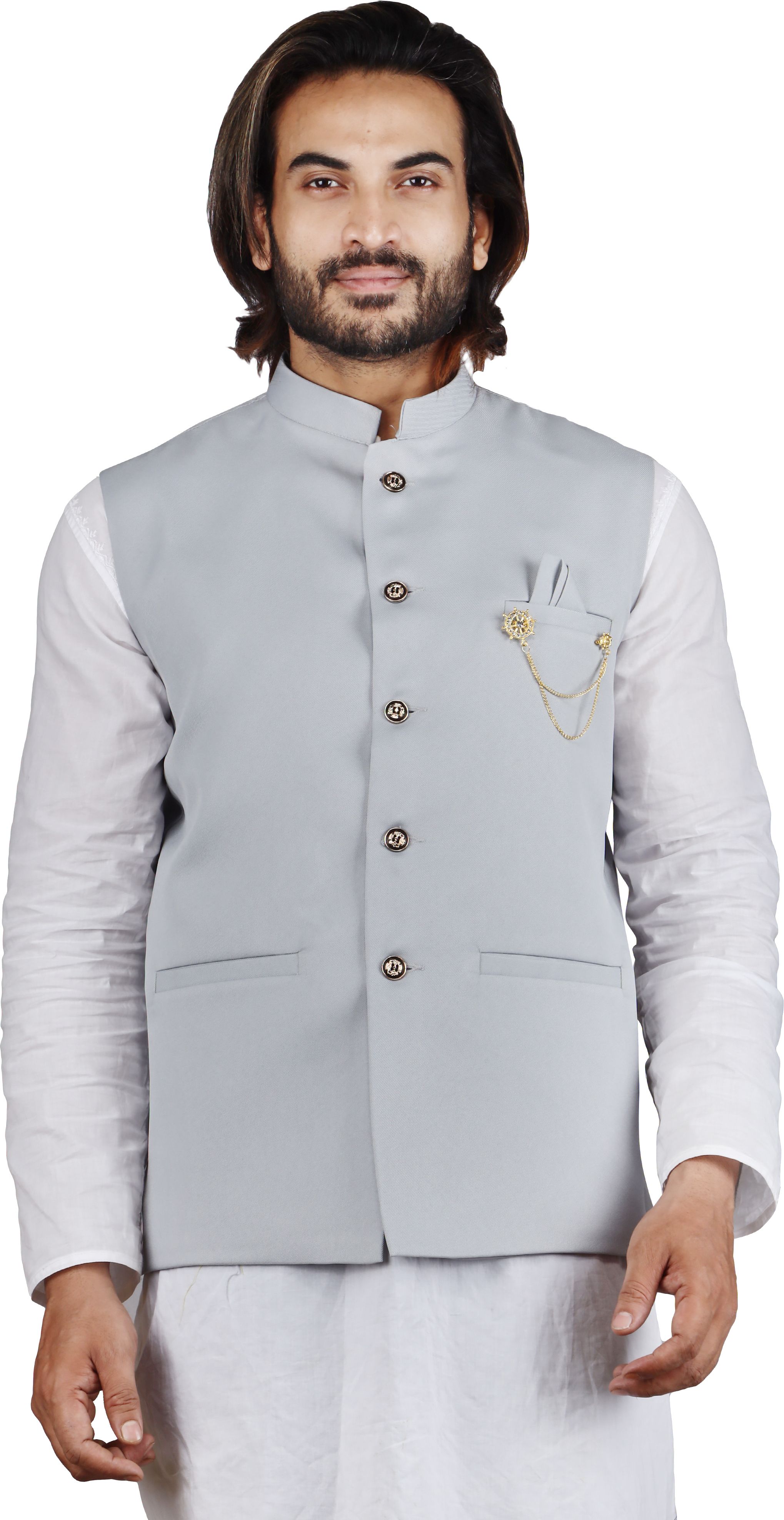 maksud enterprise Solid Men Waistcoat-picture-26