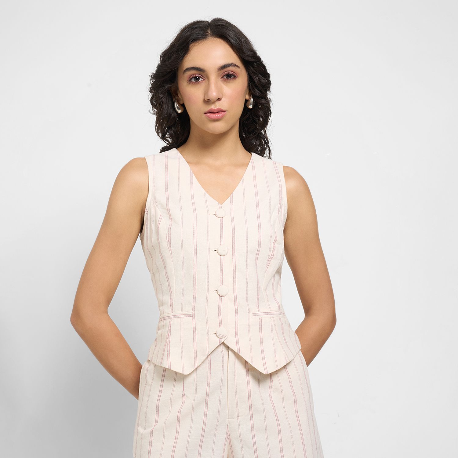 honey by pantaloons Solid Women Waistcoat-picture-10