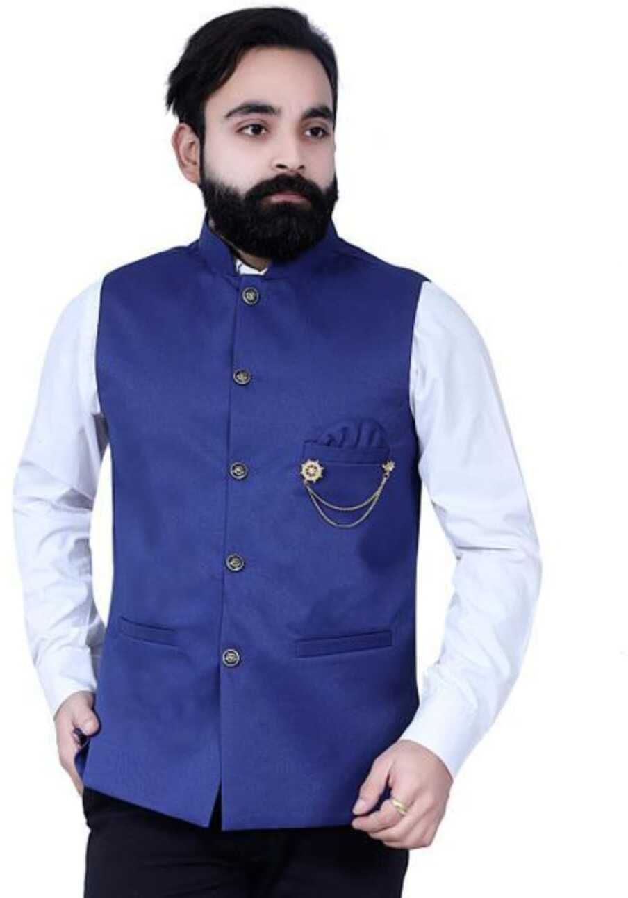 maksud enterprise Solid Men Waistcoat-picture-24