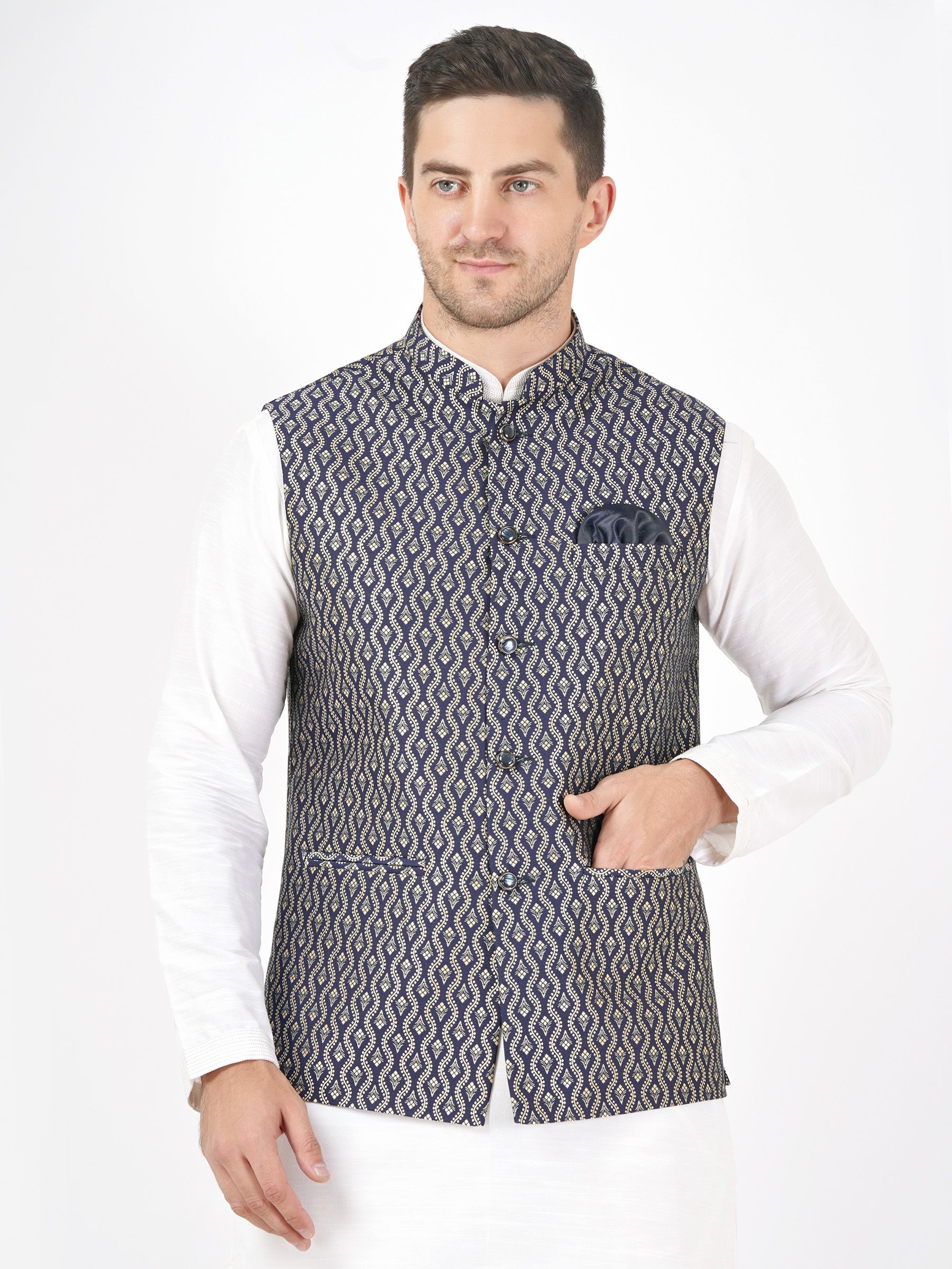 badoliya & sons Embellished Men Waistcoat-picture-39