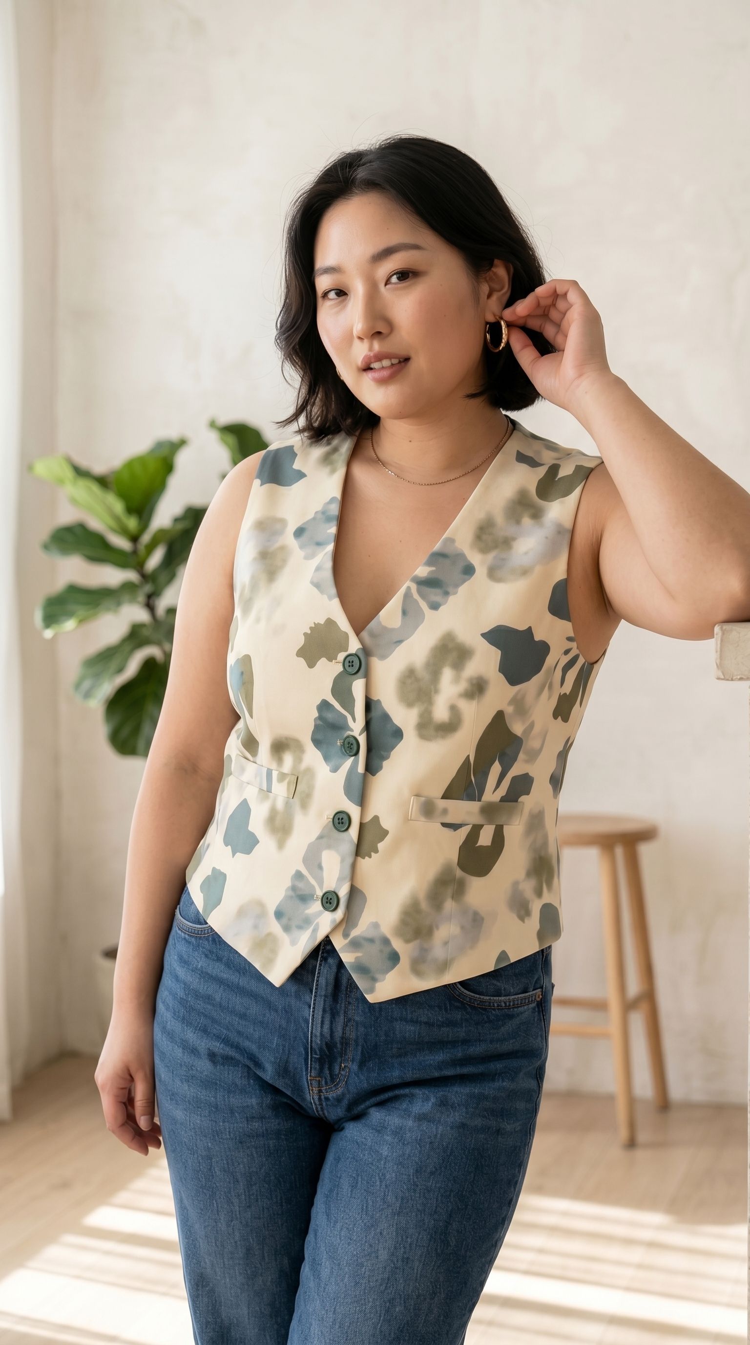 perfect productions Printed Women Waistcoat-picture-30