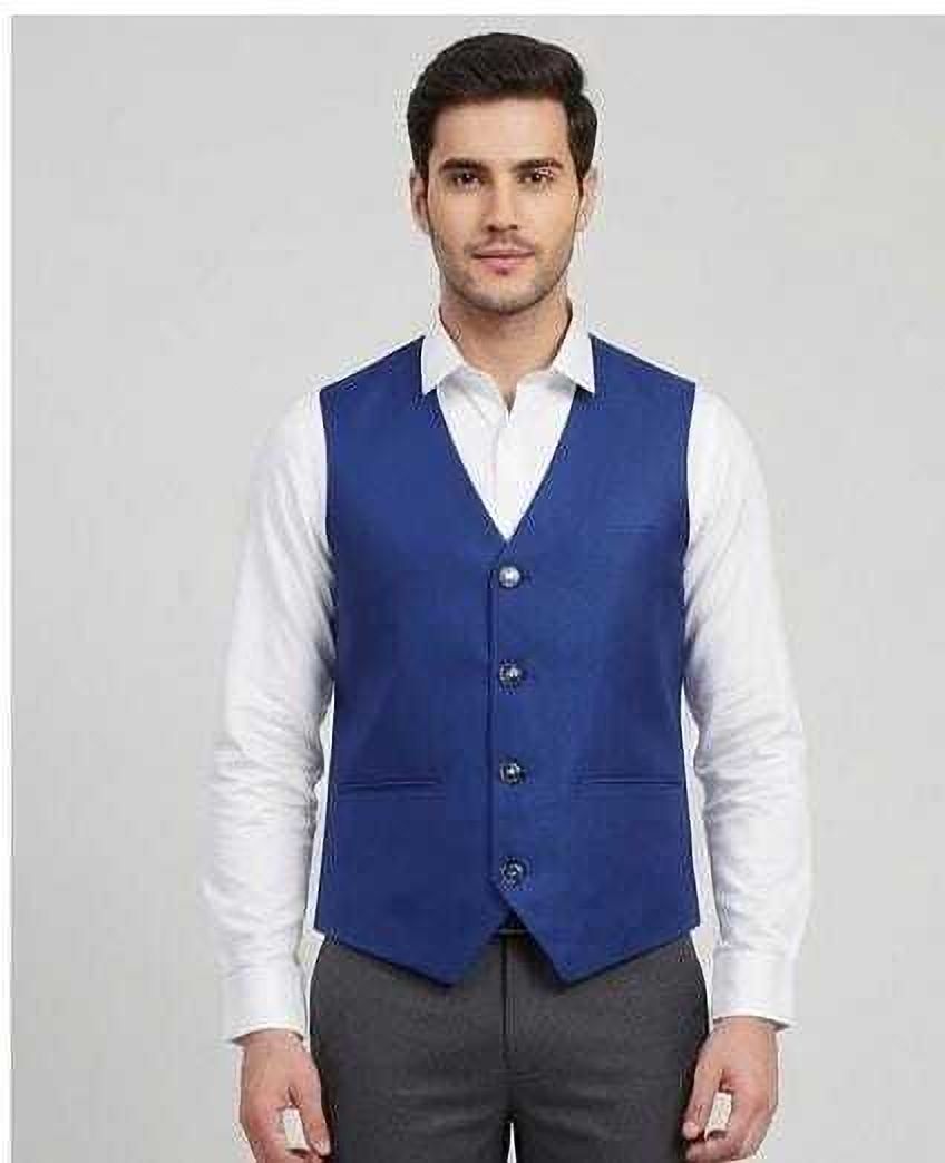 anju clothes Solid Men Waistcoat-picture-29
