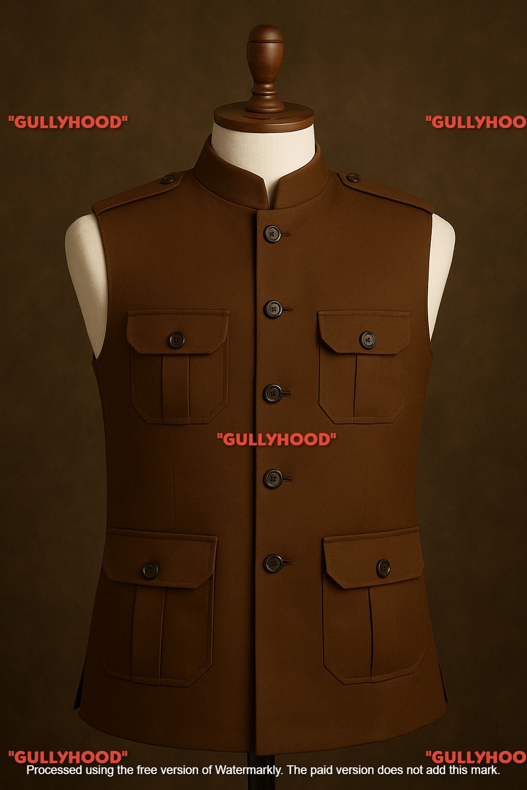 Solid Men Waistcoat