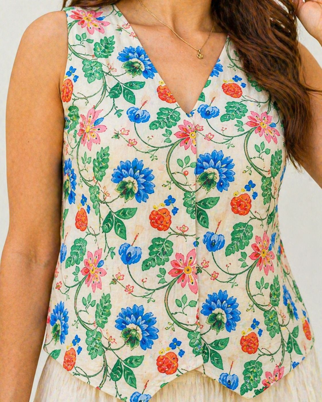 rajasi Printed Women Waistcoat-picture-25
