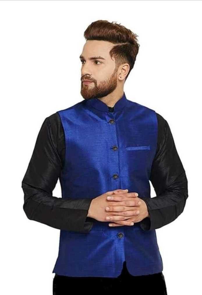 maksud enterprise Solid Men Waistcoat-picture-17