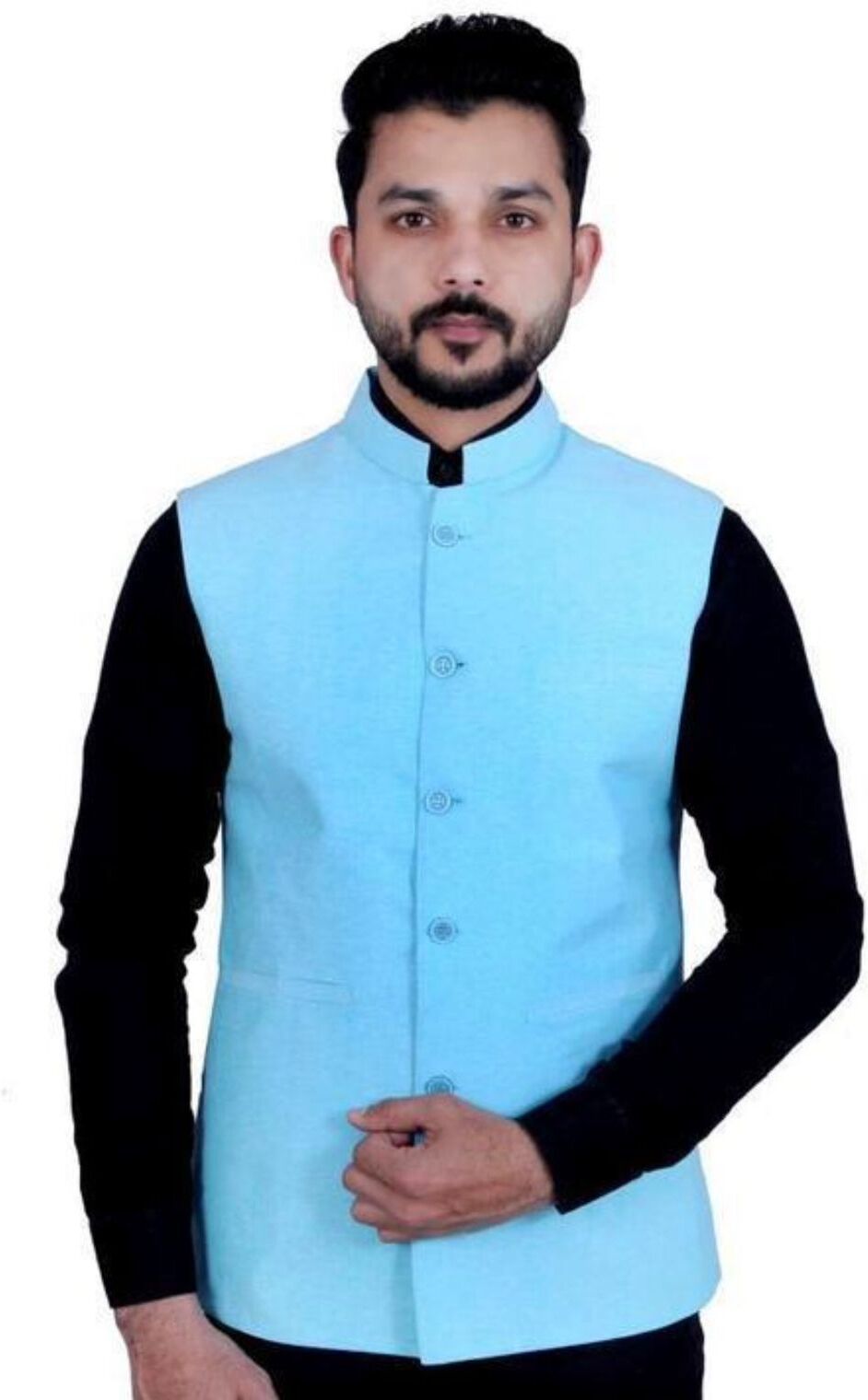 rn enterprises Solid Men Waistcoat-picture-13