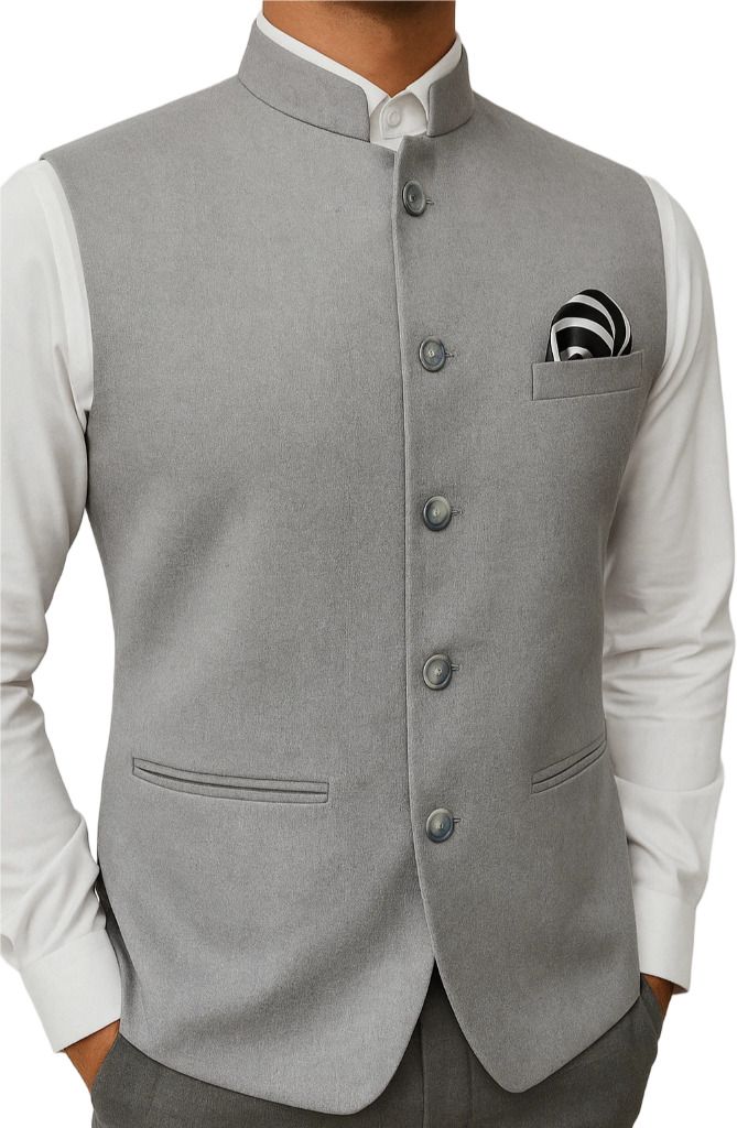 risani Solid Men Waistcoat-picture-10
