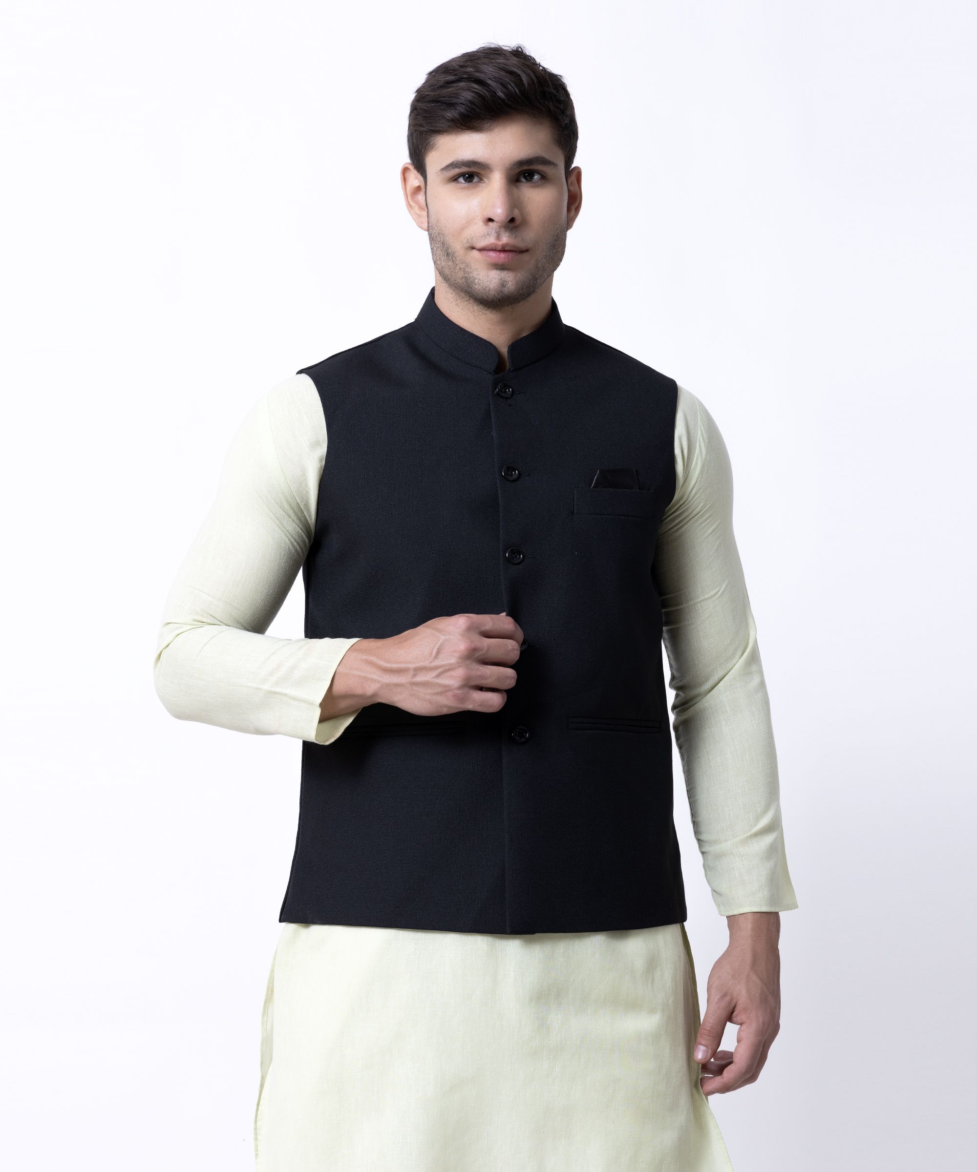 trend tide Solid Men Waistcoat-picture-23