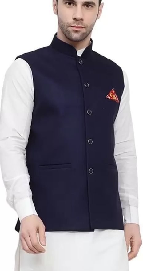 qtsy Solid Men Waistcoat-picture-22