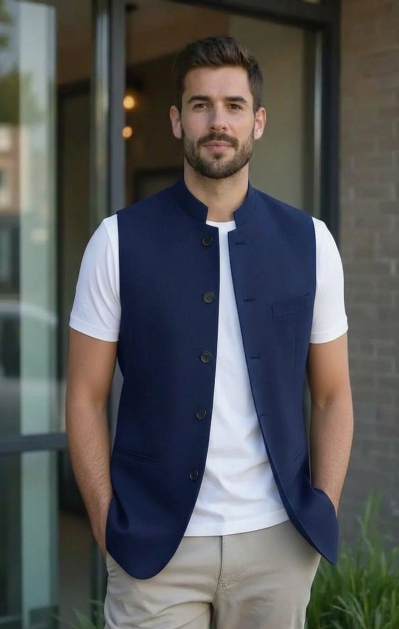 purever india Solid Men Waistcoat-picture-36