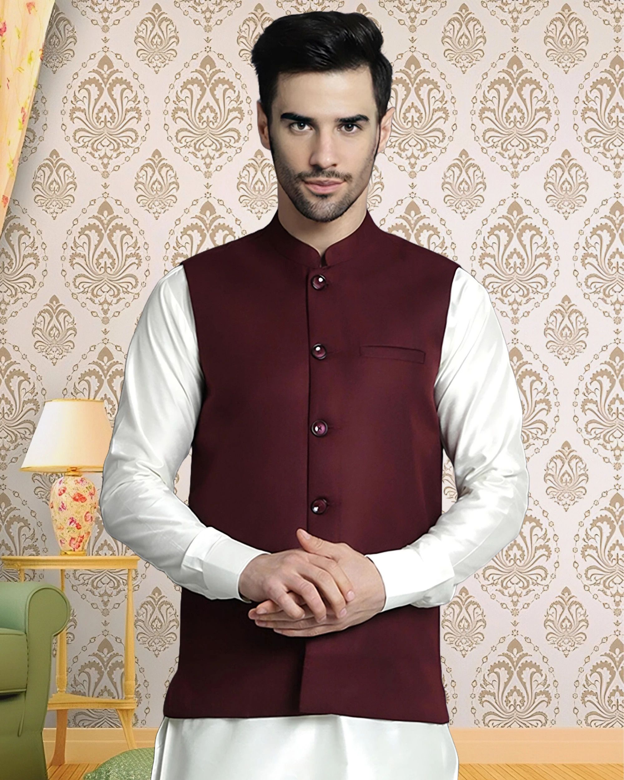 rocksy Solid Men Waistcoat-picture-23