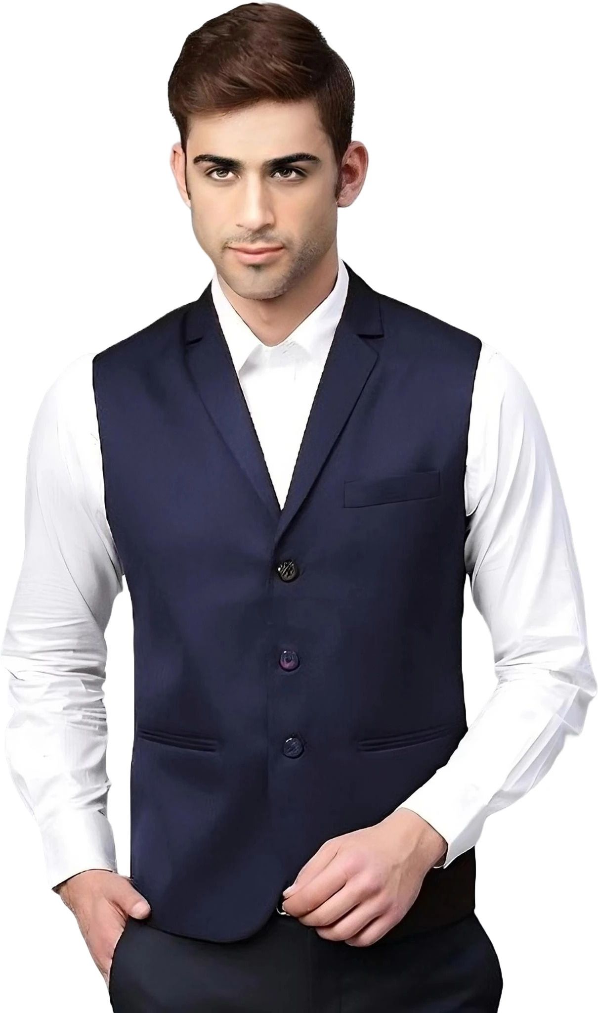 rocksy Solid Men Waistcoat-picture-25