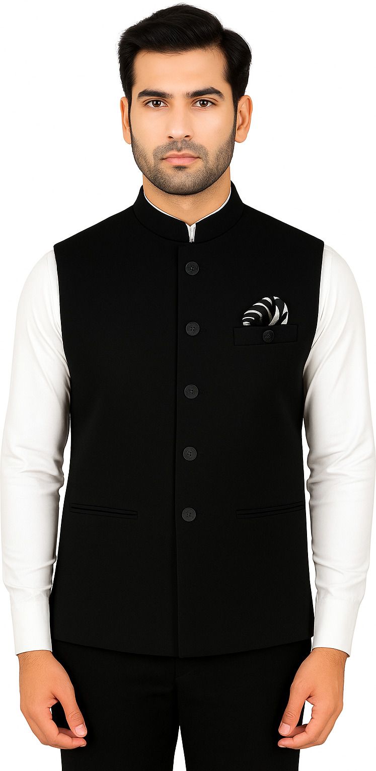risani Solid Men Waistcoat-picture-27