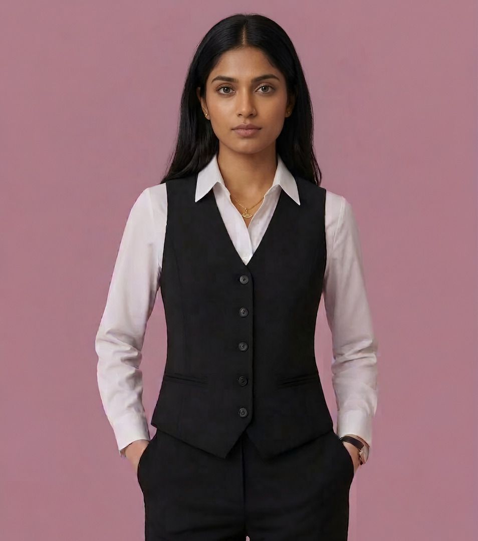 purever india Solid Women Waistcoat-picture-48