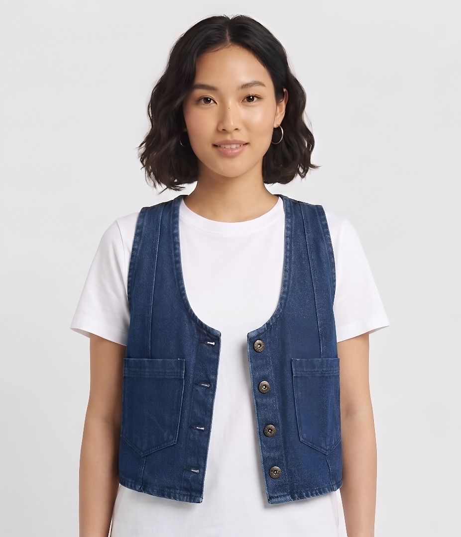 cadmon Solid Women Waistcoat-picture-40