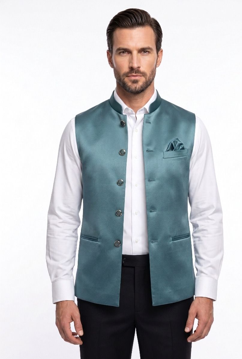 blazer world Solid Men Waistcoat-picture-4