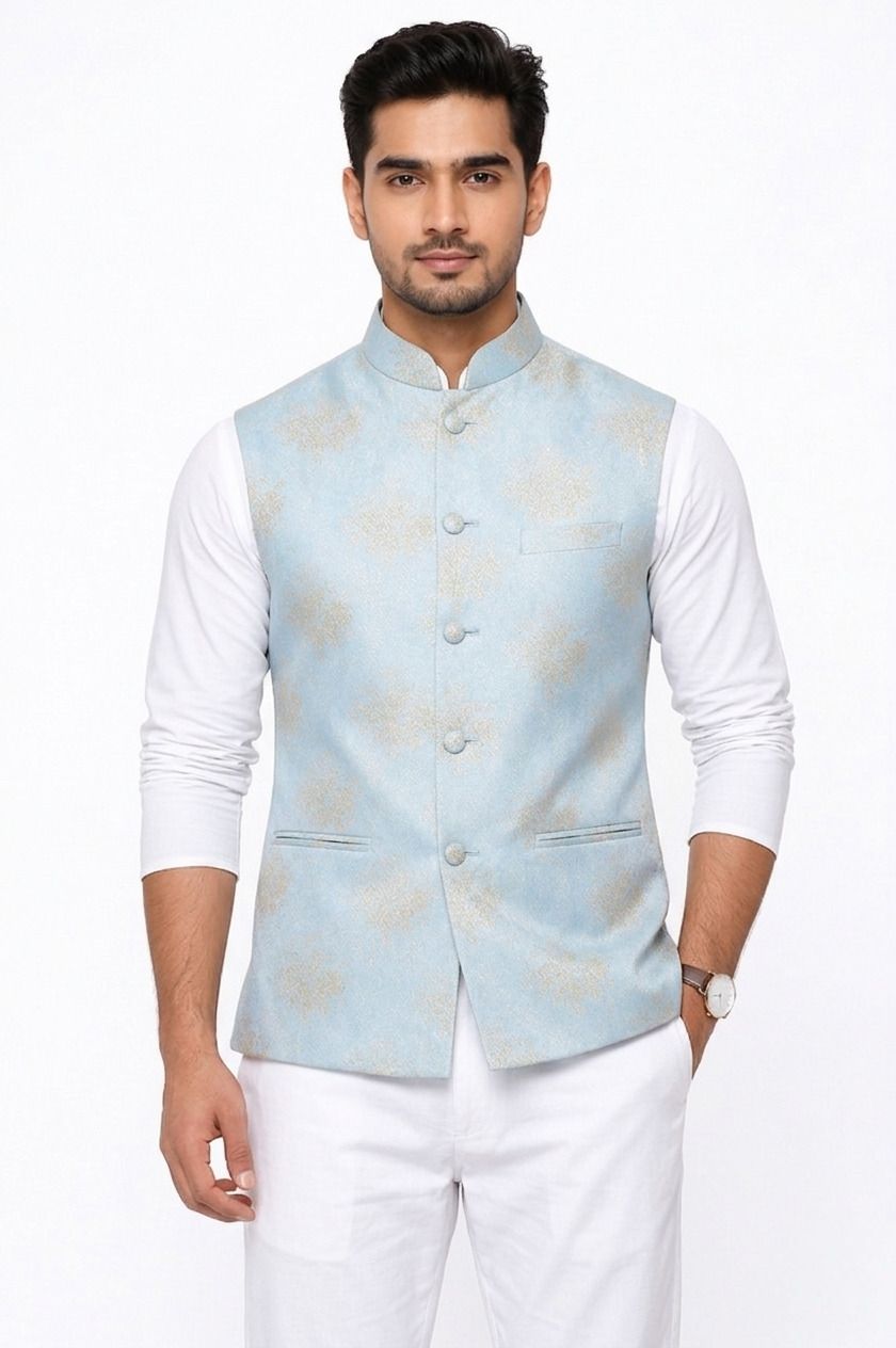 ynstrends Printed Men Waistcoat-picture-13
