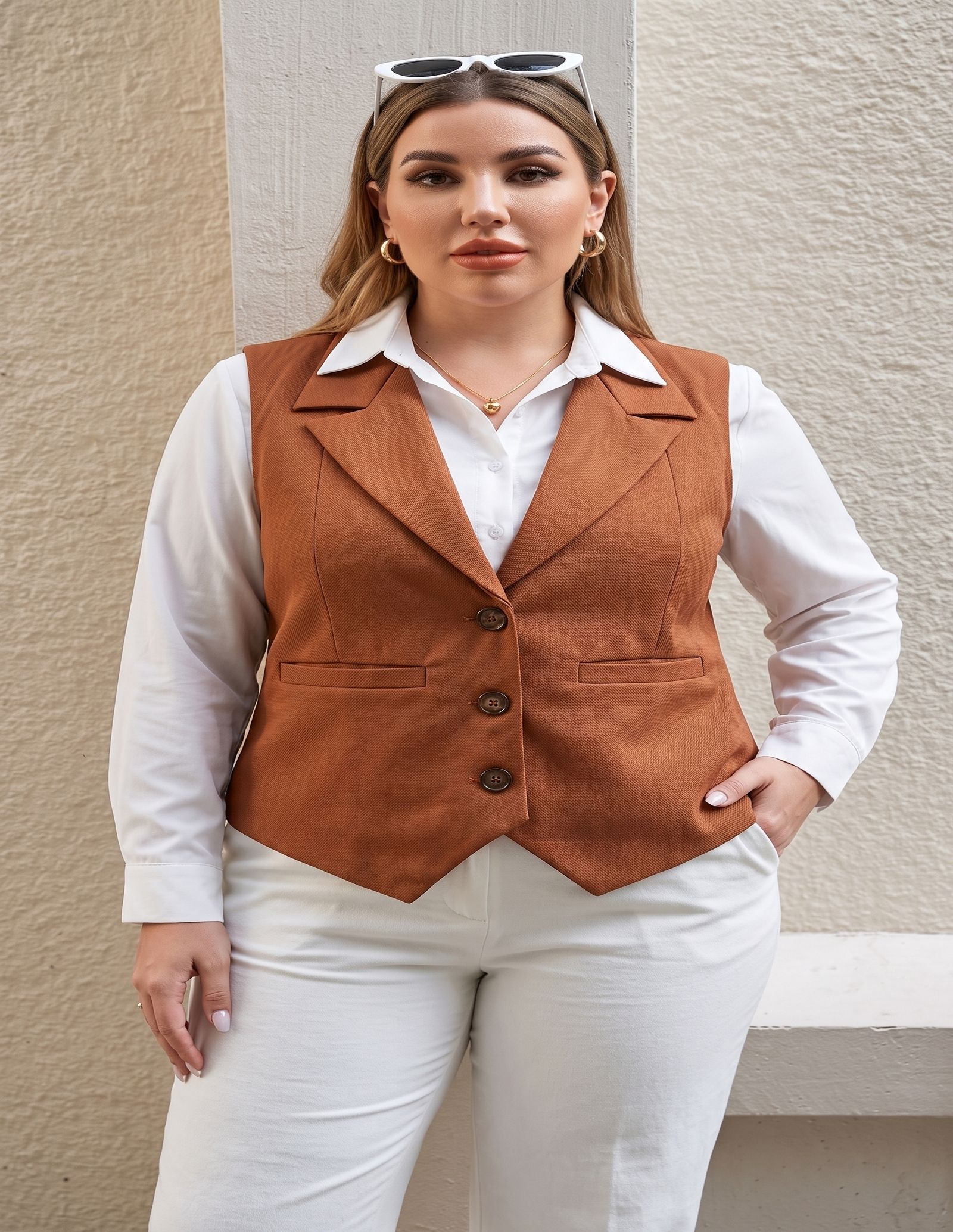 perfect productions Solid Women Waistcoat-picture-10