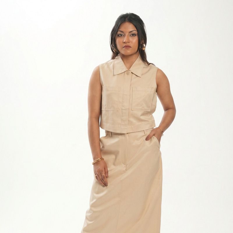 house of professionals Solid Women Waistcoat-picture-12