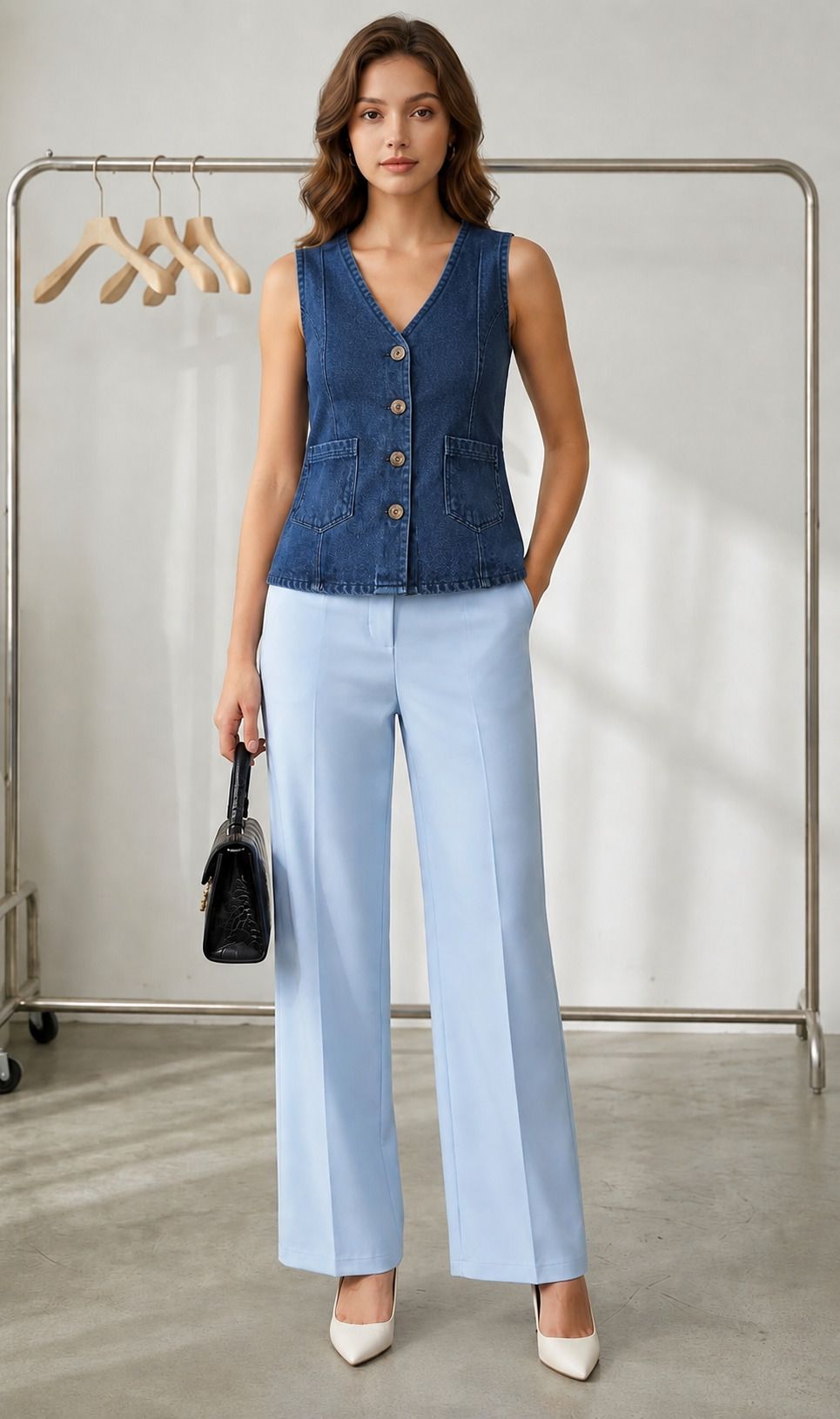 tekin creation Solid Women Waistcoat-picture-32