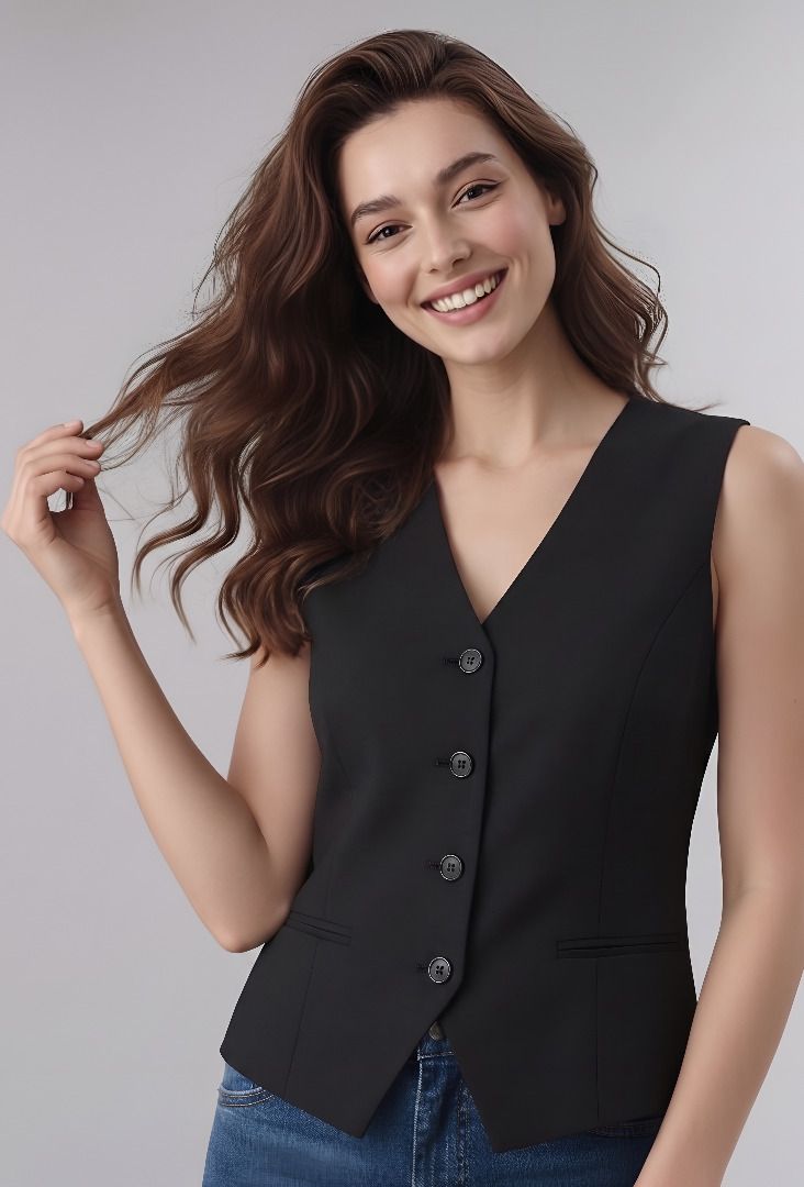 purever india Solid Women Waistcoat-picture-34