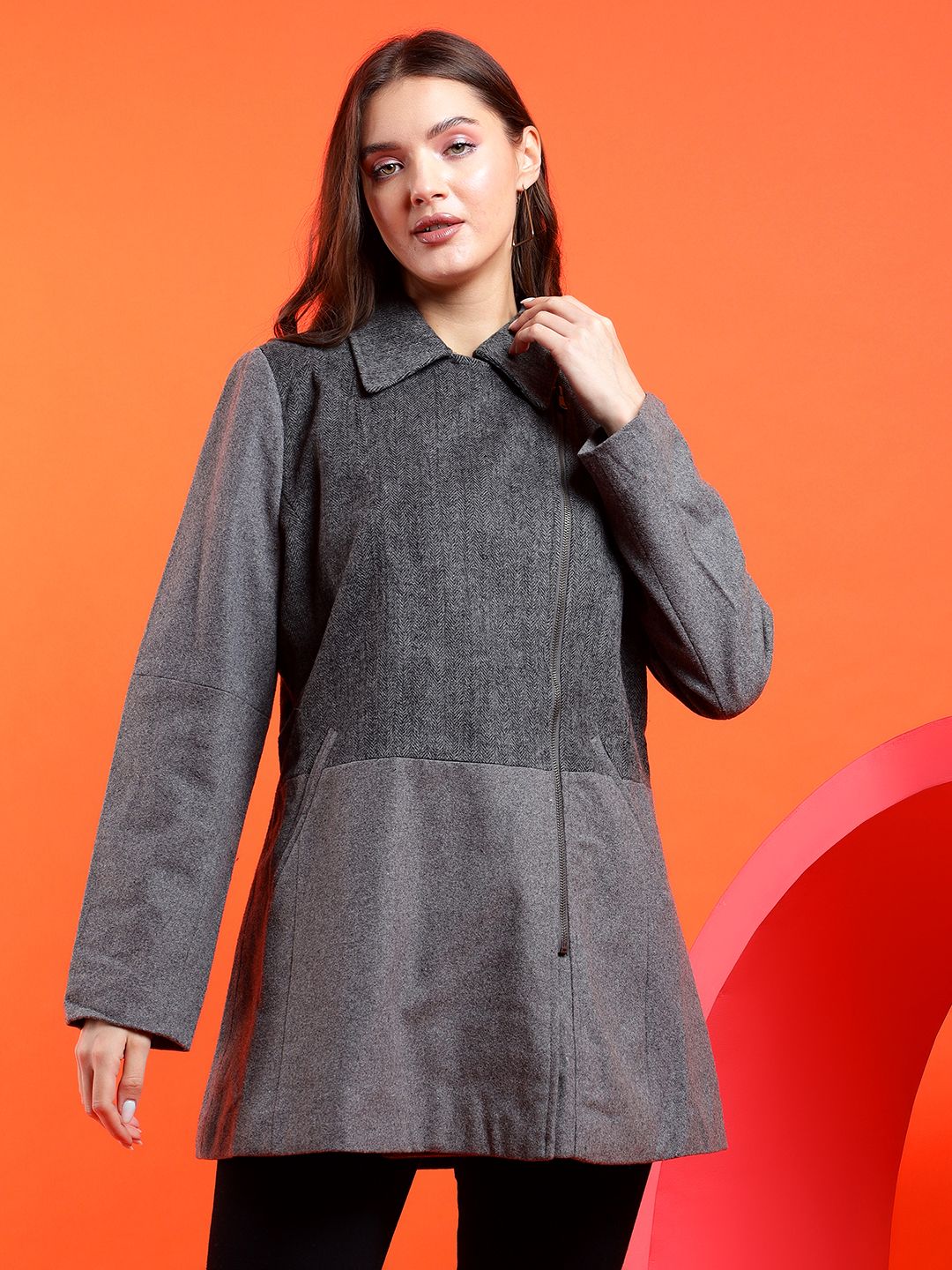 kotty Solid Women Waistcoat-picture-22