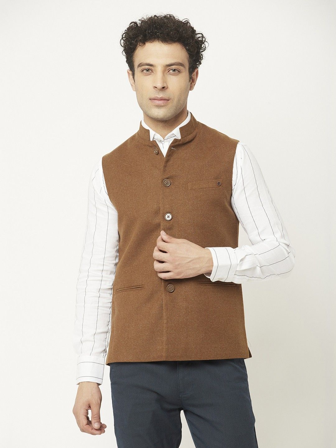 crimsoune club Solid Men Waistcoat-picture-13