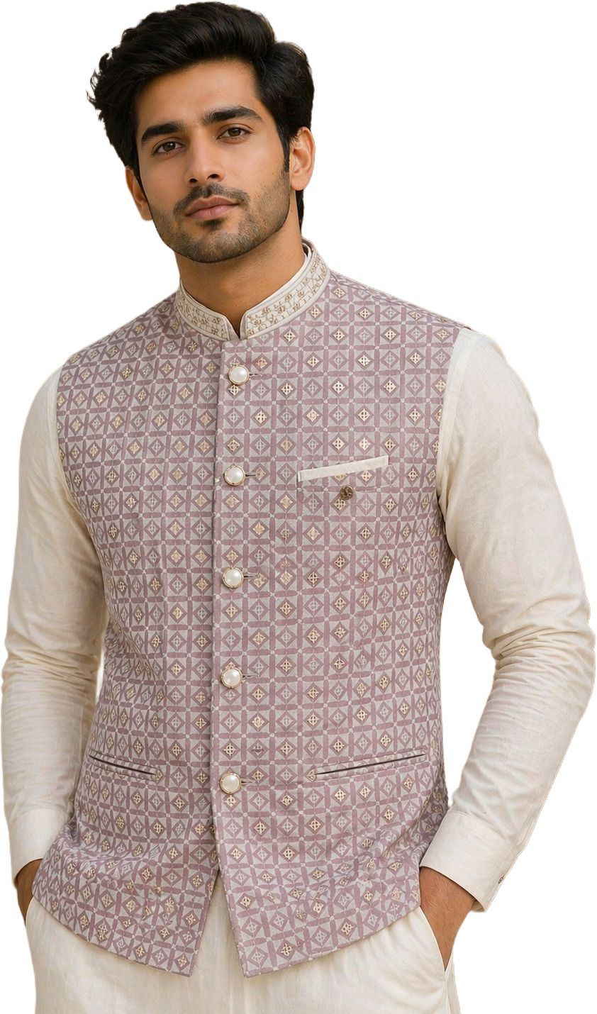risani Embroidered Men Waistcoat-picture-26
