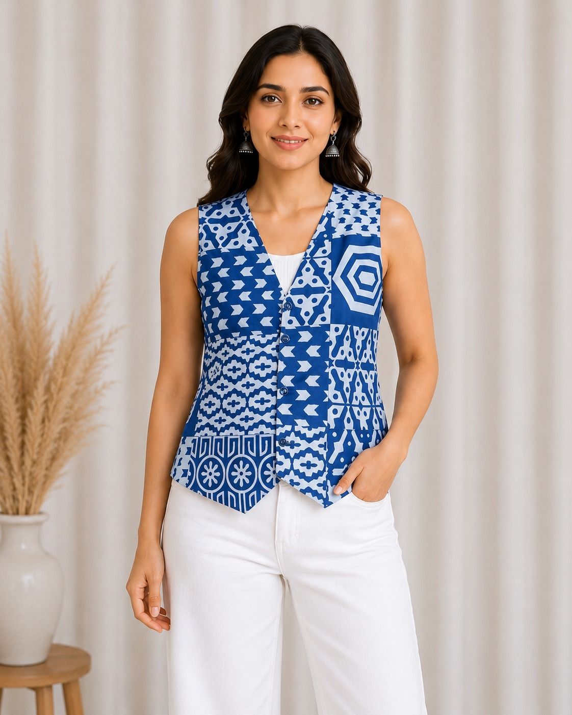hayasworld Printed Women Waistcoat-picture-42