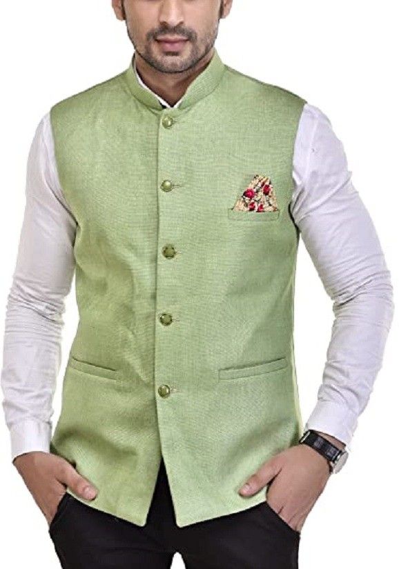seetoo Self Design Men Waistcoat-picture-17