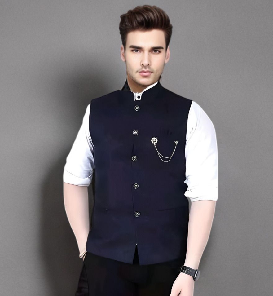 ntc store Solid Men Waistcoat-picture-23
