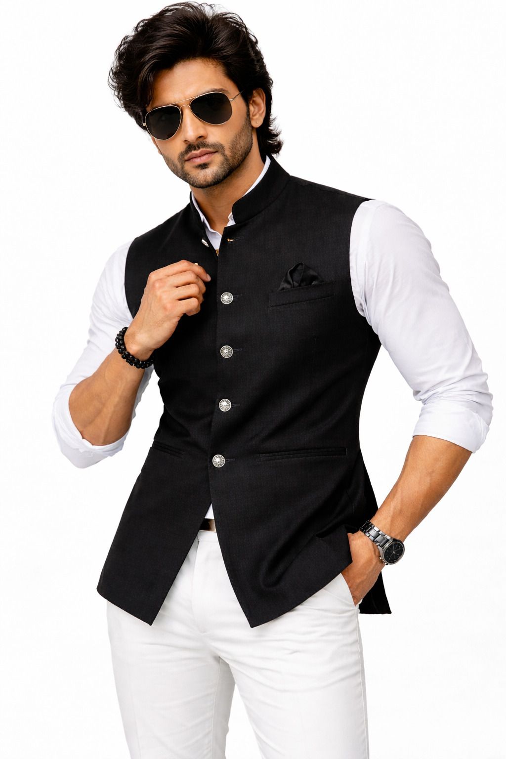 styloketh Solid Men Waistcoat-picture-22