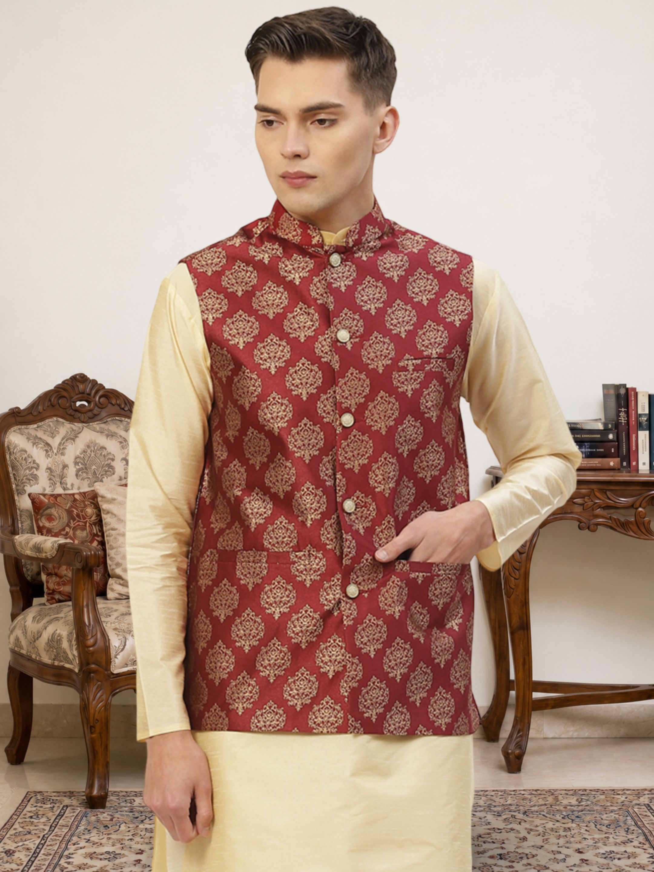 jompers Printed Men Waistcoat-picture-14