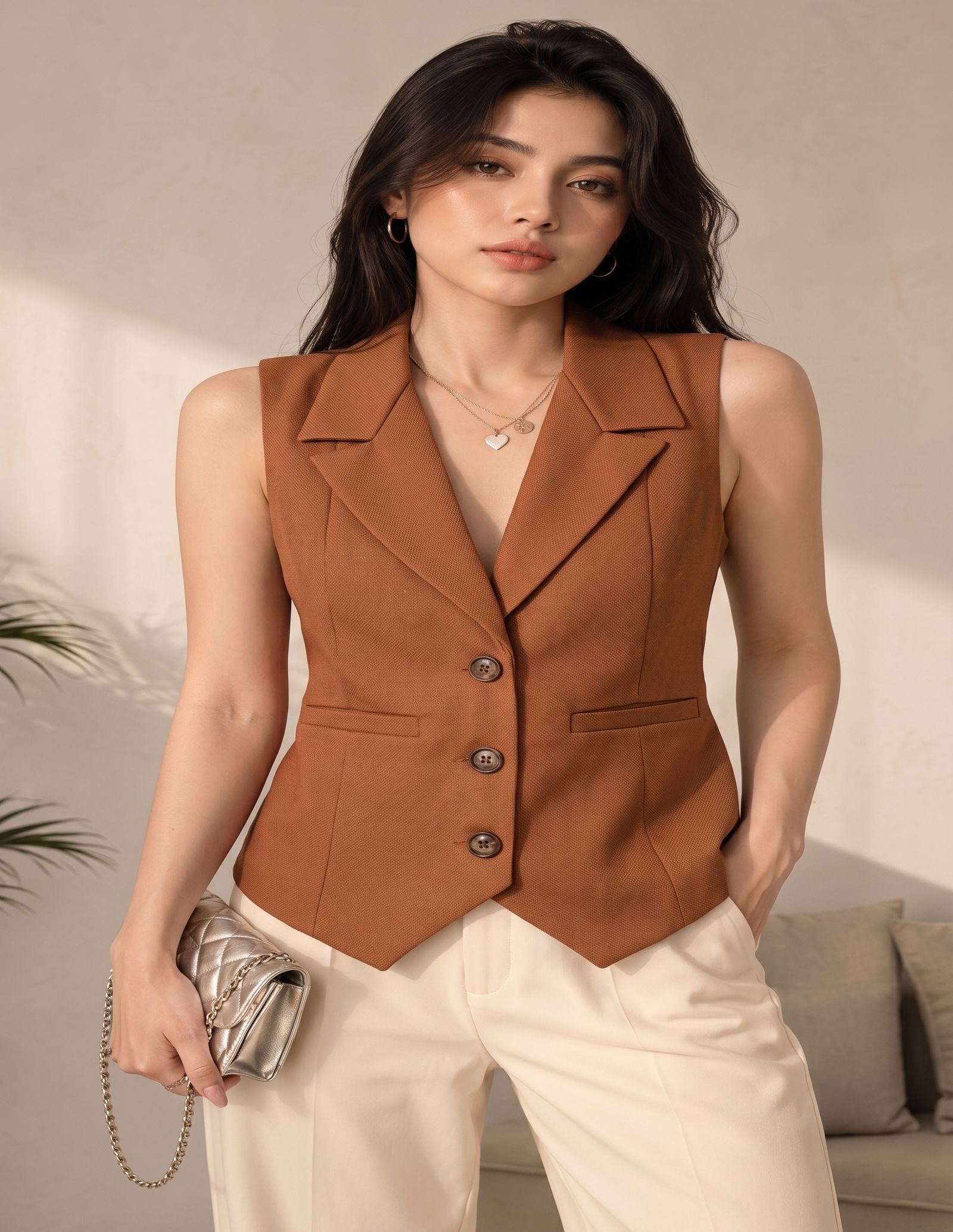 perfect productions Solid Women Waistcoat-picture-41