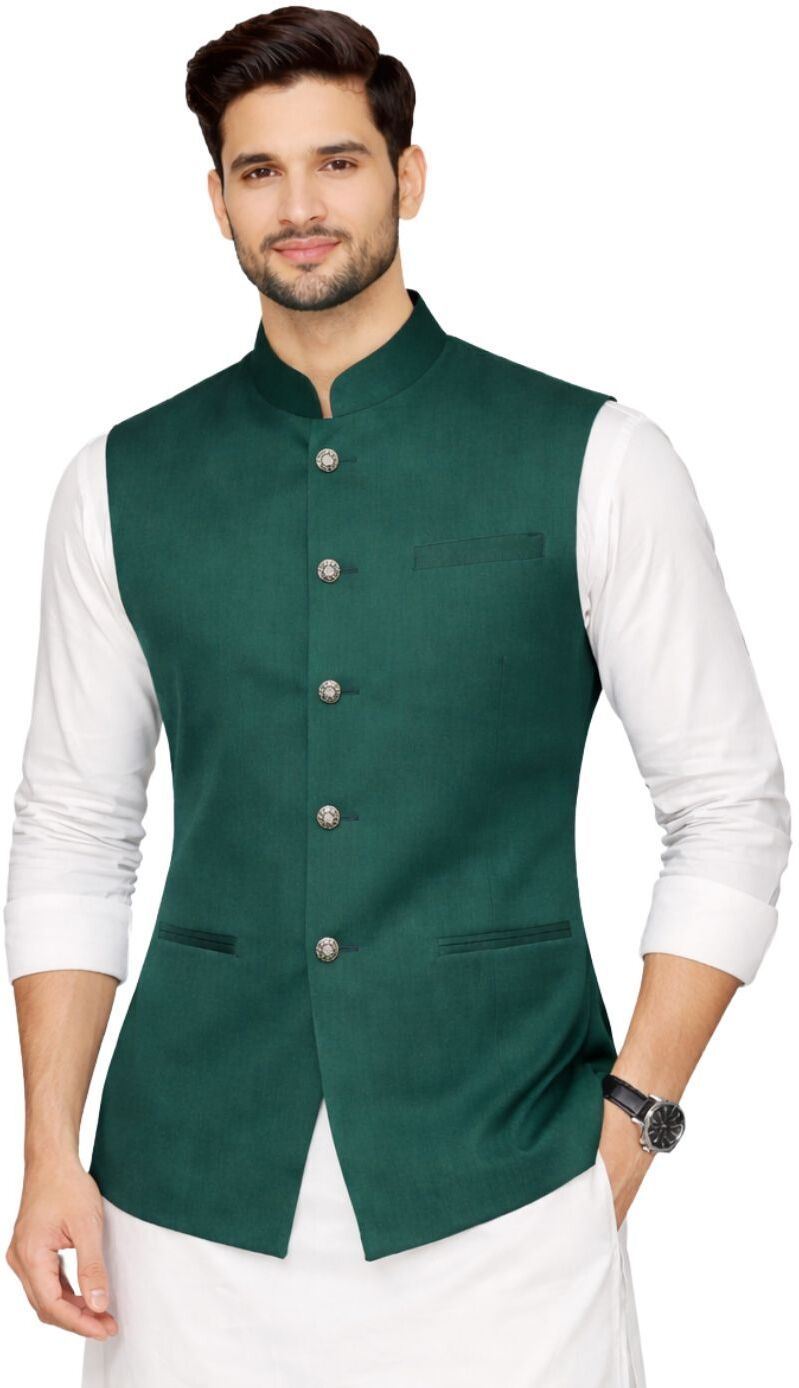 bis creations Solid Men Waistcoat-picture-14