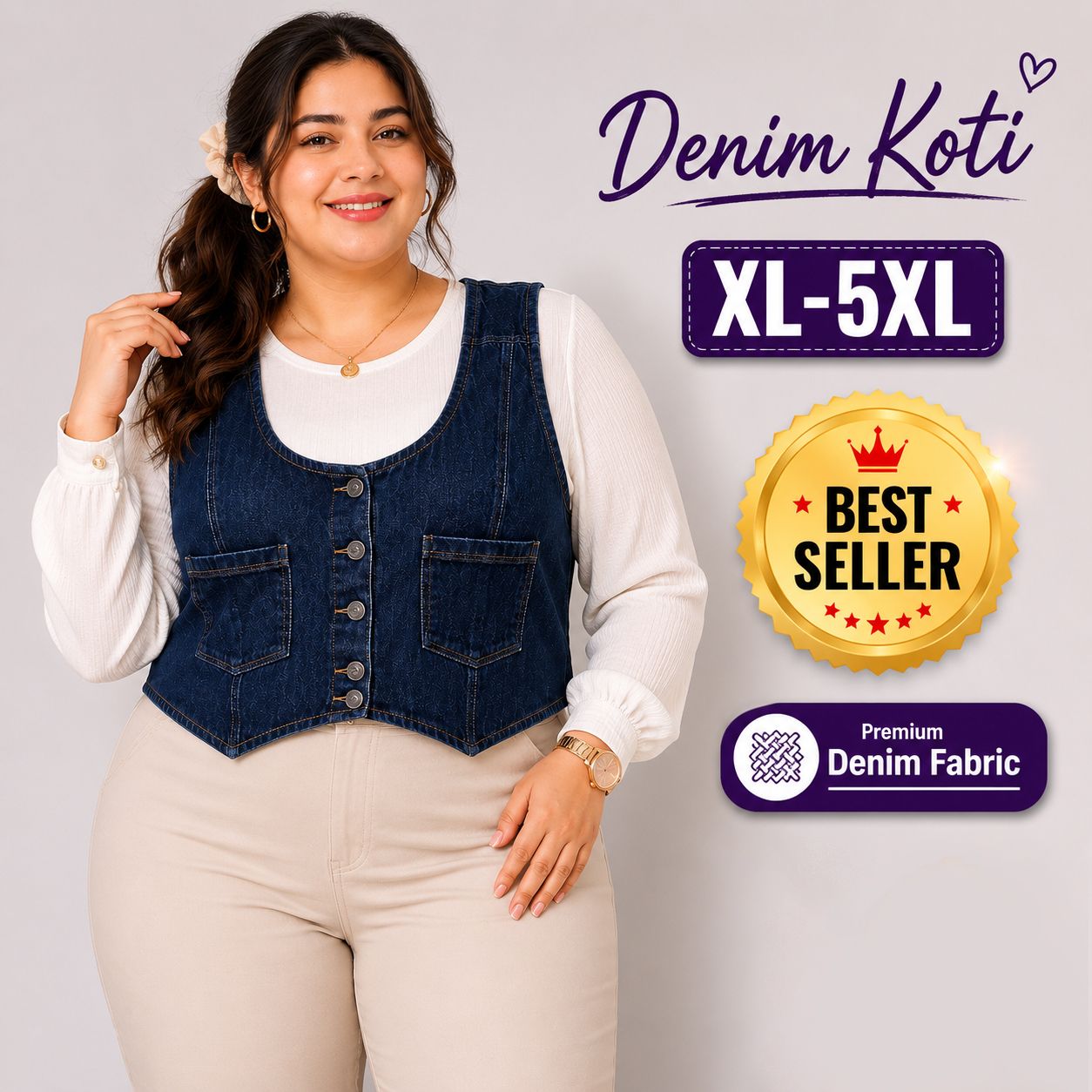 alloro Solid Women Waistcoat-picture-27