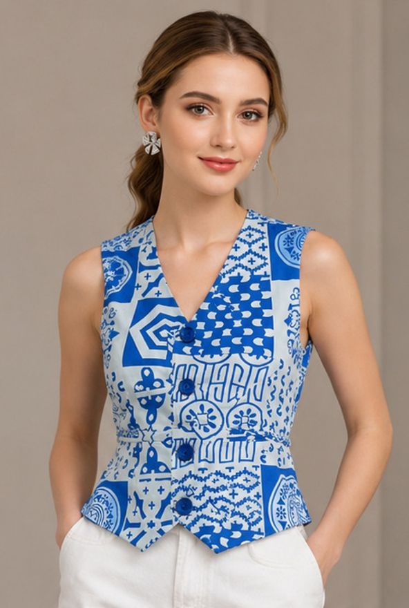 bhavyaexports Printed Women Waistcoat-picture-15