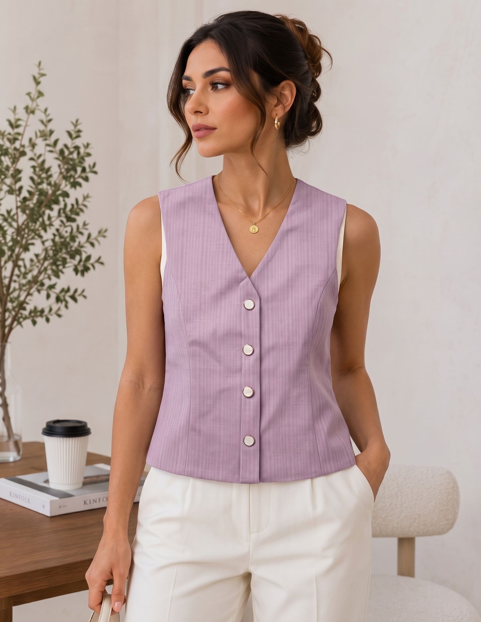 perfect productions Solid Women Waistcoat-picture-40