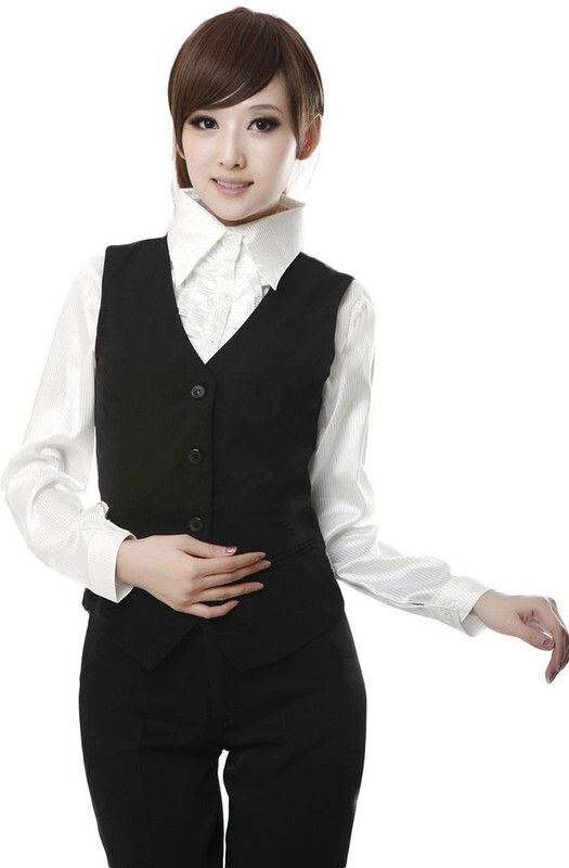 Self Design Women Waistcoat