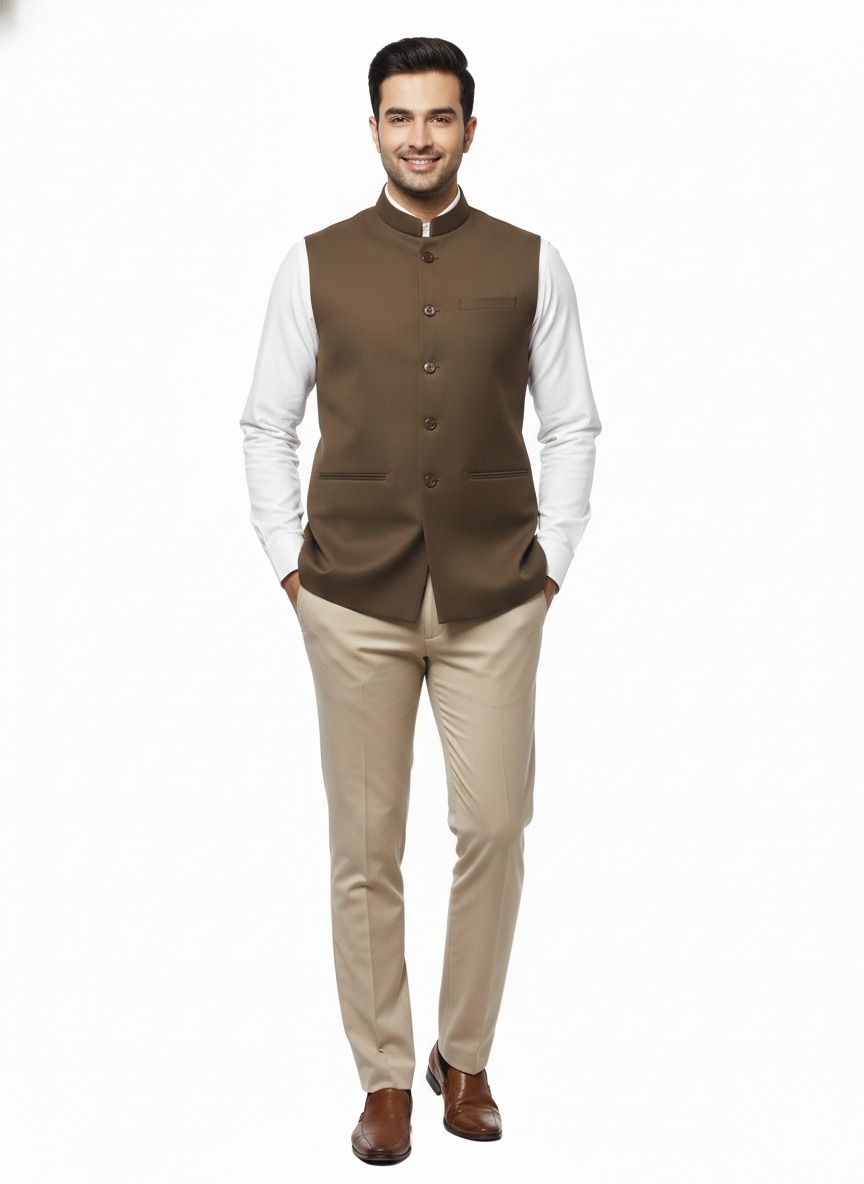 utsav creation Solid Men Waistcoat-picture-22