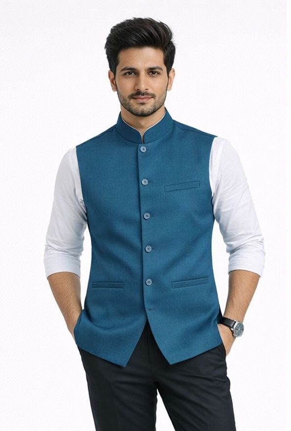 men choice Solid Men Waistcoat-picture-19