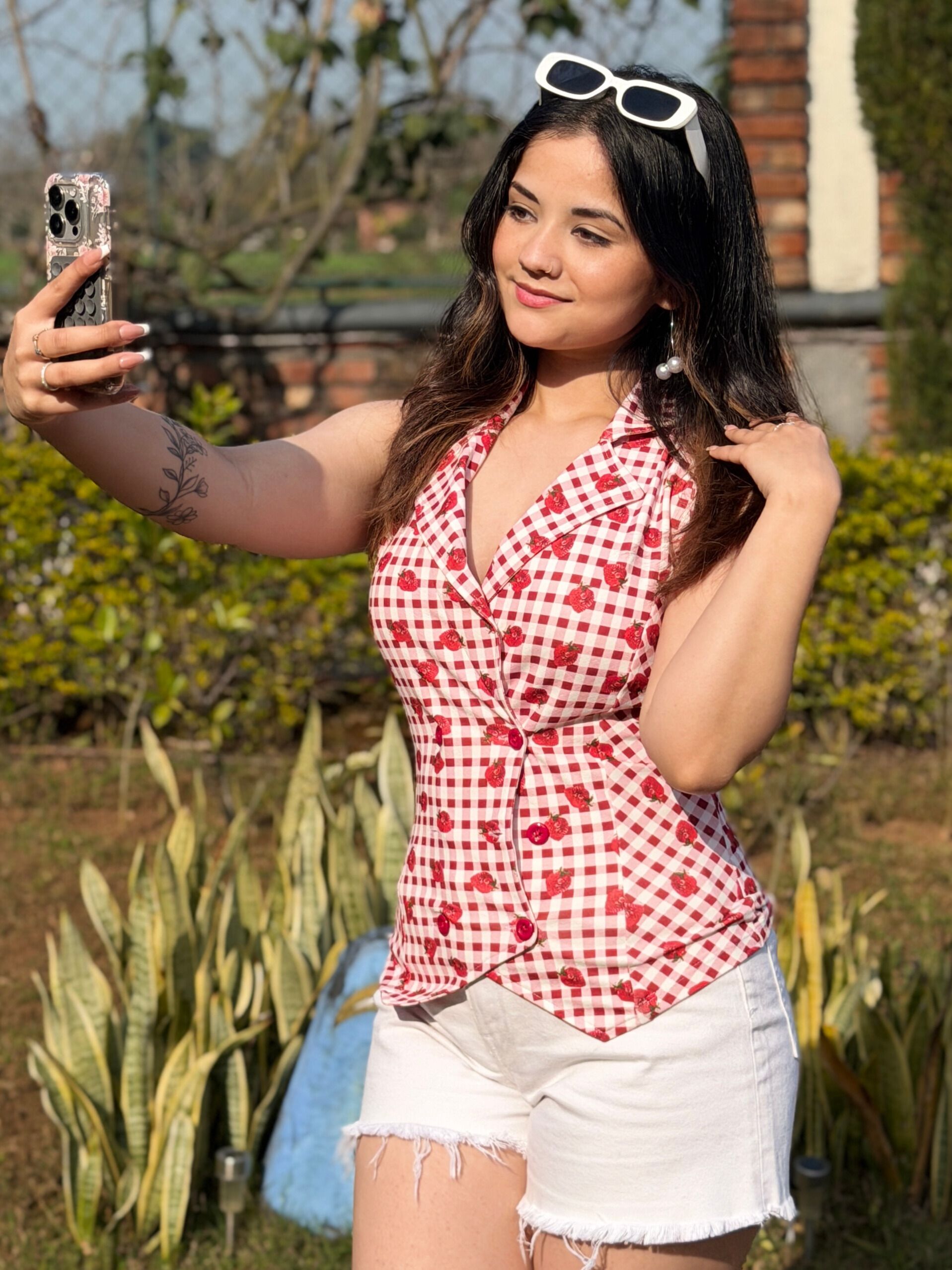 tandul Floral Print Women Waistcoat-picture-15